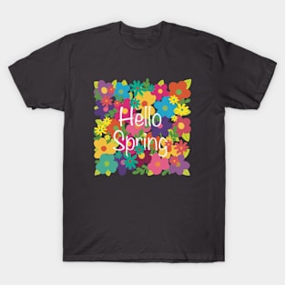 Hello Spring in Pink T-Shirt